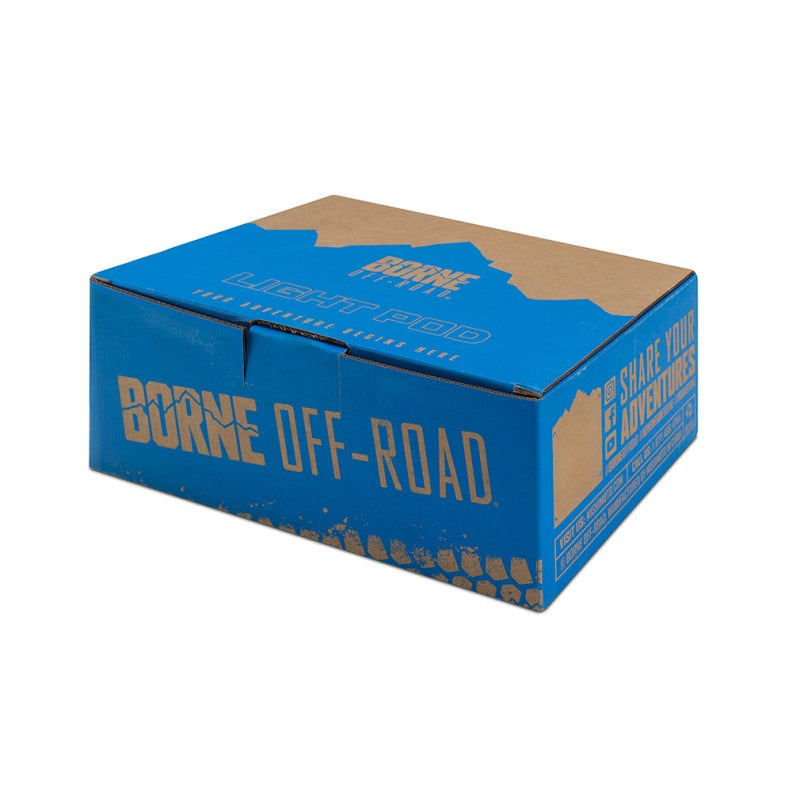 Borne Off-Road 21+ Bronco Light Pods 2pc Ditch 3x3 Flood