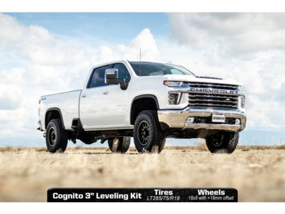 Cognito 20-24 Chevy/GMC Silv/Sierra 2500/3500 HD 2WD/4WD 3in Premier Leveling Kit w/ Fox PSRR 2.0