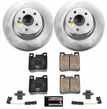 Power Stop 01-02 Mercedes-Benz E430 Rear Z23 Evolution Sport Coated Brake Kit