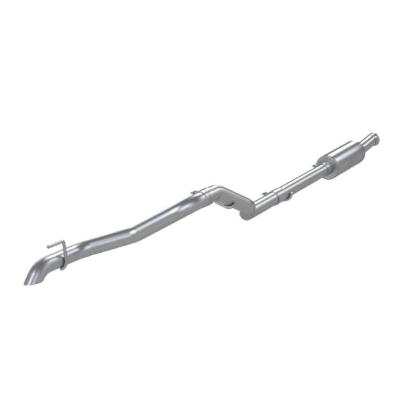 MBRP 2020 Jeep Gladiator 2.5in Single Rear Exit Cat Back Exhaust - T304 SS (Off-Road)