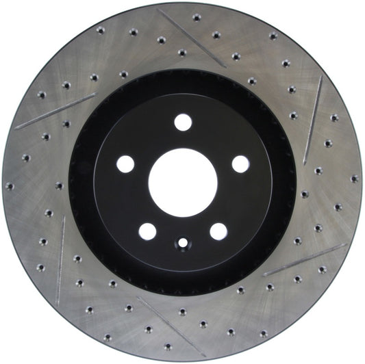 StopTech Drilled & Slotted Left Sport Brake Rotor for 2009 Cadillac CTS-V