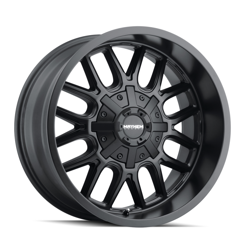 Mayhem 8107 Cogent 20x12 / 8x165.1 BP / -51mm Offset / 130.8mm Hub Matte Black Wheel