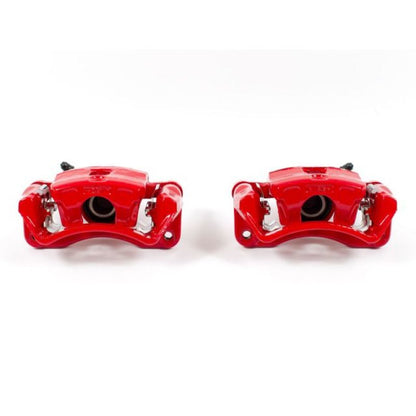 Power Stop 95-05 Chrysler Sebring Rear Red Calipers w/Brackets - Pair