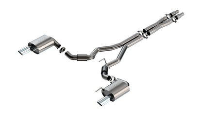 Borla 2024 Ford Mustang GT 5.0L V8 w/o Active Exhaust S-Type Cat-Back Exhaust System