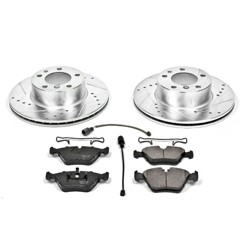 Power Stop 90-95 BMW 525i Front Z23 Evolution Sport Brake Kit