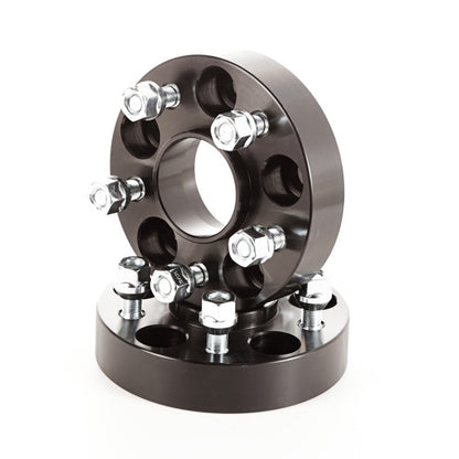 Rugged Ridge Wheel Spacers Black 1.25 inch 15-18 Renegade