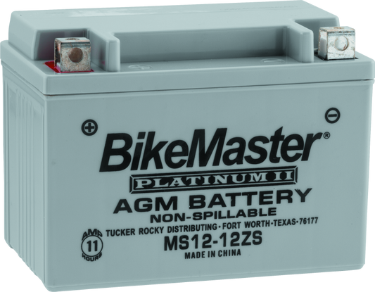 BikeMaster AGM Battery - MS12-12ZS