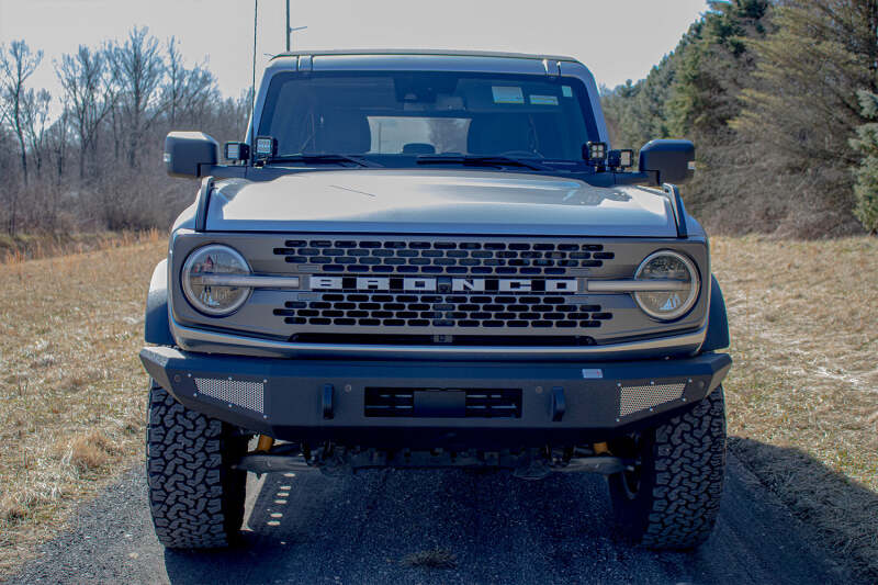 Fishbone Offroad 2021+ Ford Bronco Front Bumper - Black