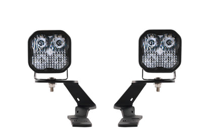 Diode Dynamics 19-21 Ford Ranger Pro SS3 LED Ditch Light Kit - White Combo