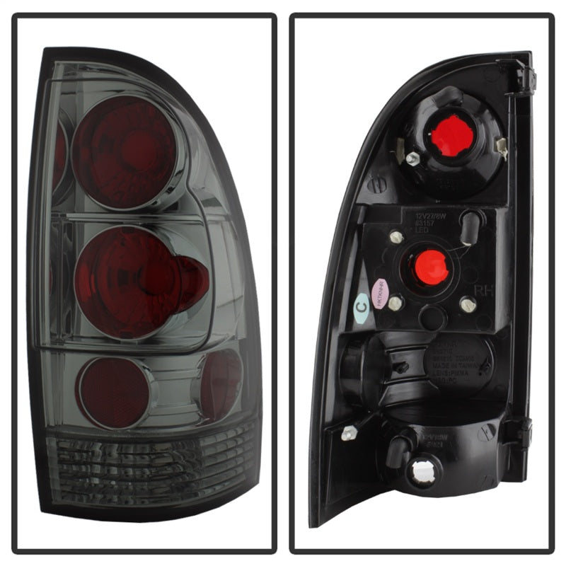 Spyder Toyota Tacoma 05-15 Euro Style Tail Lights Smoke ALT-YD-TT05-SM