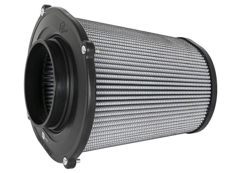 aFe Quantum Pro DRY S Air Filter Inverted Top - 5in Flange x 8in Height - Dry PDS - Precision R