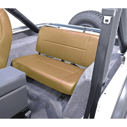 Rugged Ridge Fixed Rear Seat Tan 55-95 Jeep CJ / Jeep Wrangler