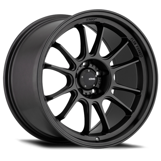 Konig Hypergram 18x10.5 5x114.3 ET25 Matte Black