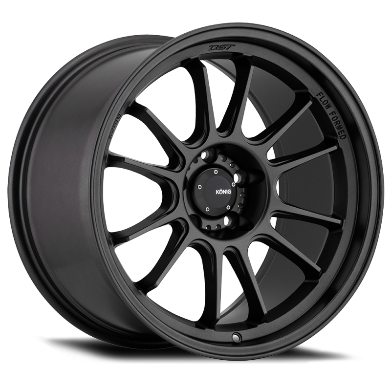 Konig Hypergram 18x9.5 5x114.3 ET25 Matte Black