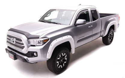 EGR 16+ Toyota Tacoma w/Mudflap Bolt-On Look Color Match Fender Flares - Set - Super White