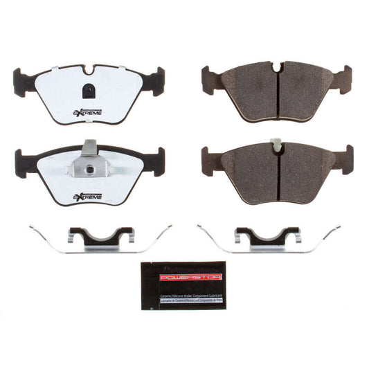 Power Stop 01-05 BMW 525i Front Z26 Extreme Street Brake Pads w/Hardware