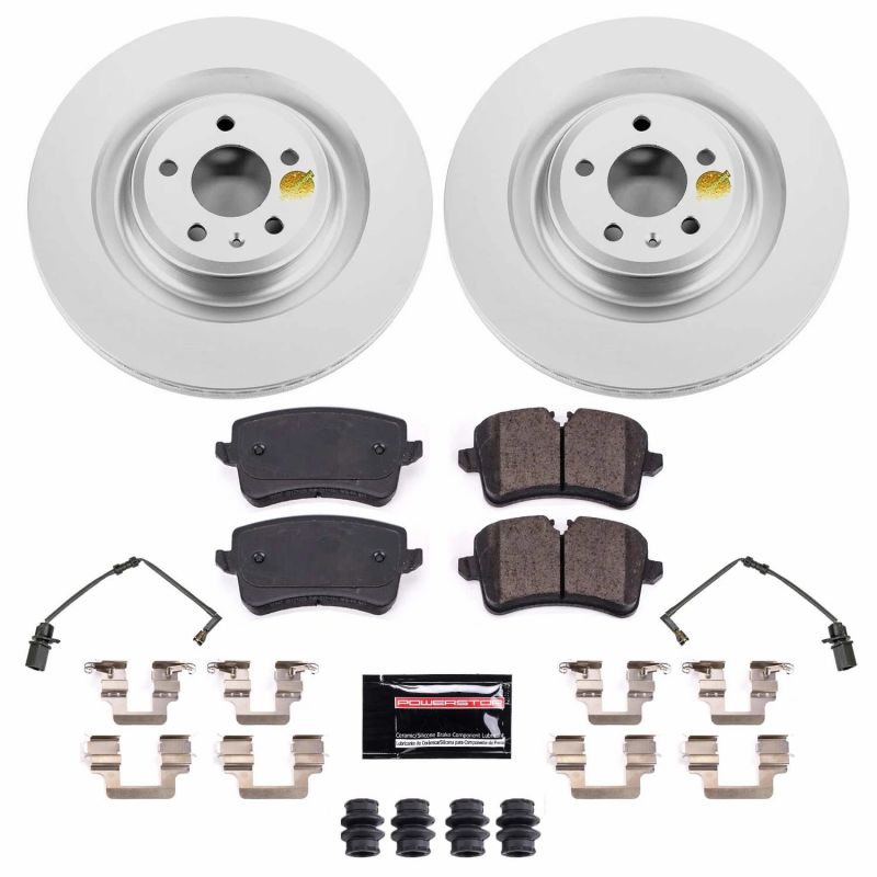 Power Stop 2018 Audi S8 Rear Z23 Evolution Sport Coated Brake Kit