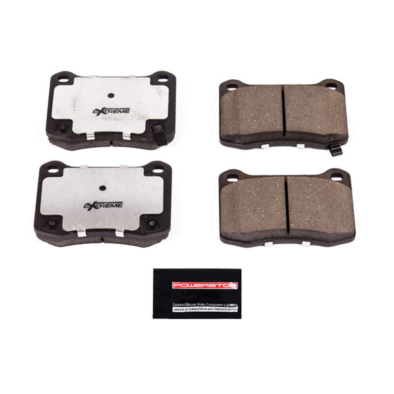 Power Stop 08-14 Lexus IS F Rear Z26 Extreme Street Brake Pads w/Hardware