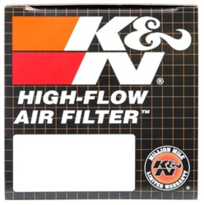 K&N Universal Chrome Filter 2.063in Flange ID x 3.5in Base OD x 2in Top OD x 4in H