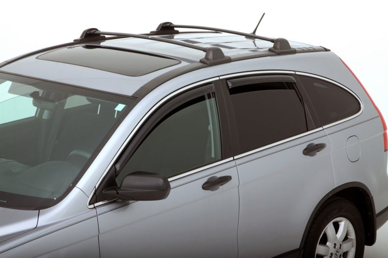 AVS 07-11 Honda CR-V Ventvisor In-Channel Front & Rear Window Deflectors 4pc - Smoke