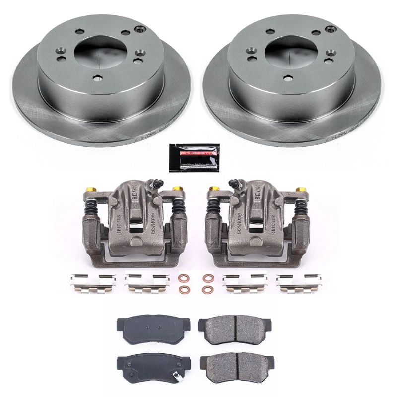 Power Stop 2001 Hyundai XG300 Rear Autospecialty Brake Kit w/Calipers