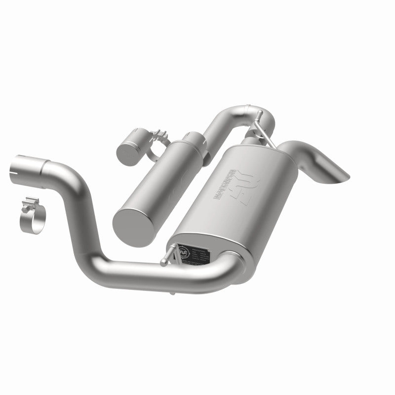 MagnaFlow 18-23 Jeep Wrangler JL 2.0L/3.6L Overland Series Axle-Back Exhaust