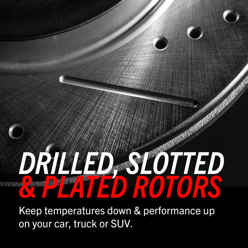 Power Stop 17-18 Honda Civic Rear Evolution Drilled & Slotted Rotors - Pair