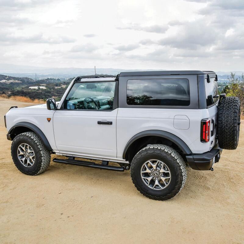 Westin 21-22 Ford Bronco (2-Door) PRO TRAXX 4 Oval Nerf Step Bars - Textured Black