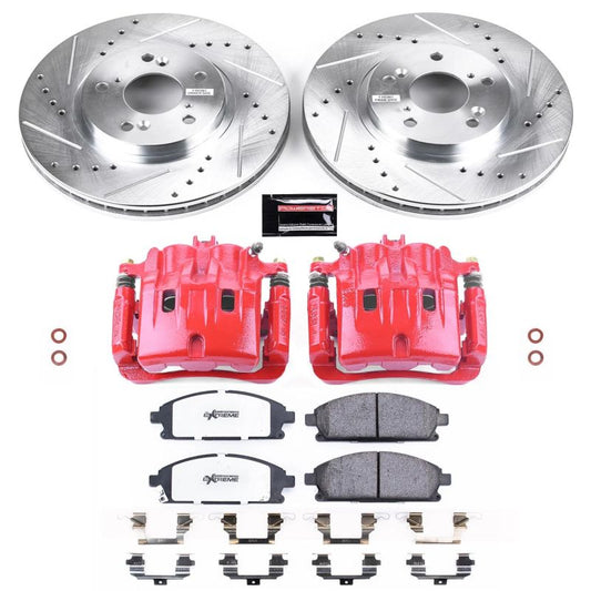 Power Stop 03-06 Acura MDX Front Z36 Truck & Tow Brake Kit w/Calipers