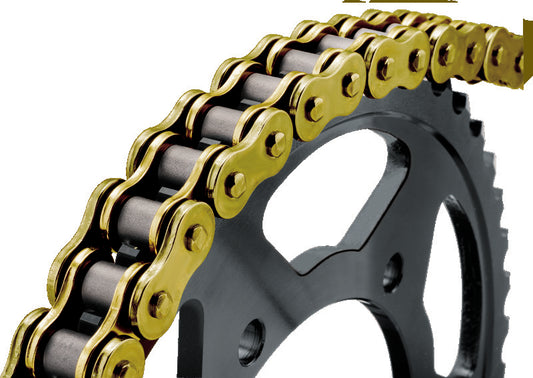 BikeMaster 420Hx110 Chain - Gold/Gold