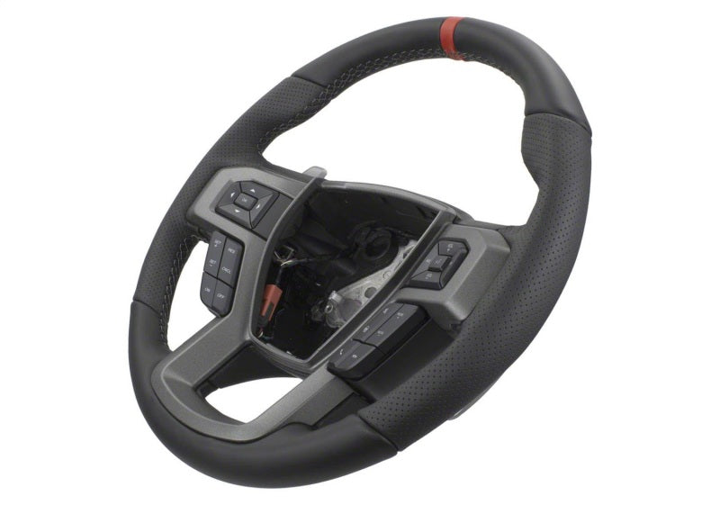 Ford Racing 15-18 F-150 Raptor Performance Steering Wheel Kit - Red Sightline