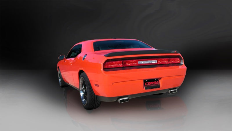 Corsa 2008-2010 Dodge Challenger SRT-8 6.1L V8 Polished Xtreme Cat-Back Exhaust