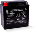 Yuasa YTX14AH Maintenance Free AGM 12-Volt Battery
