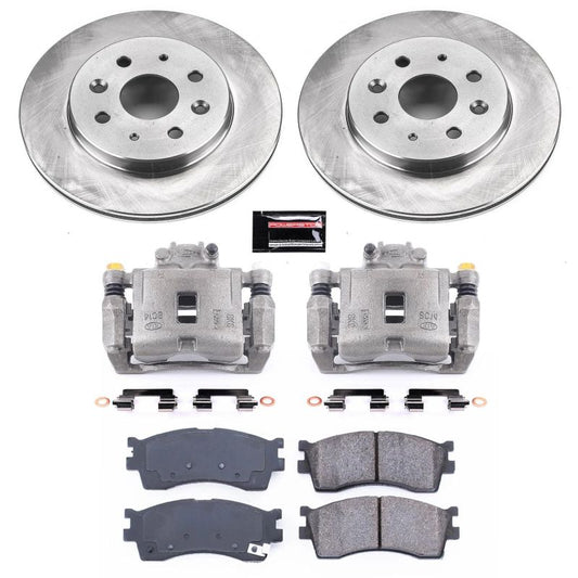 Power Stop 03-05 Kia Rio Front Autospecialty Brake Kit w/Calipers