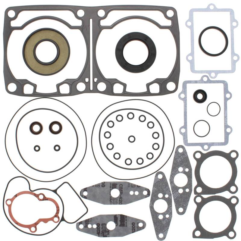 Vertex Pistons Complete Gasket Kt W/Oil Seals