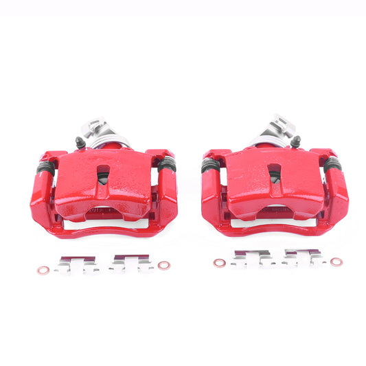 Power Stop 05-07 Buick Terraza Rear Red Calipers w/Brackets - Pair