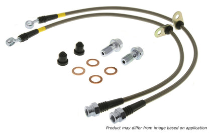 StopTech 08-12 Toyota Sequoia/07-12 Tundra Front Stainless Steel Brake Lines