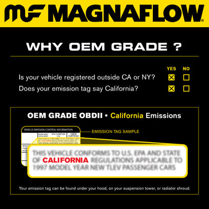 MagnaFlow Conv DF 2003 Cadillac CTS 3.2L Driver Side