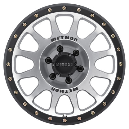 Method MR305 NV 18x9 +18mm Offset 6x5.5 108mm CB Machined/Black Street Loc Wheel