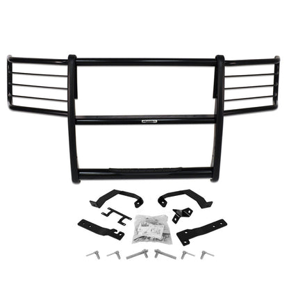 Go Rhino 08-10 Ford F-250/350 Super Duty 3000 Series StepGuard Center Grille + Brush Guards - Blk