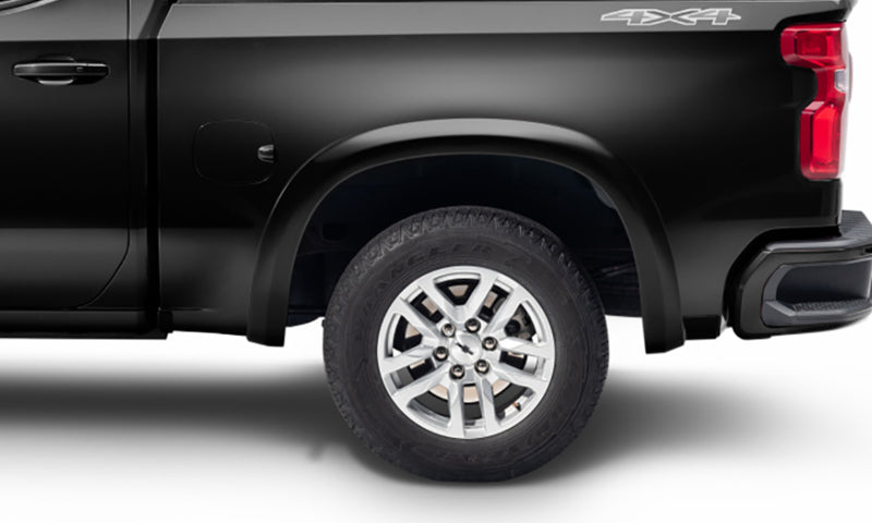 Bushwacker 19-21 Chevrolet Silverado 1500 6ft 6in Bed OE-Style 4PC Fender Flares - Black