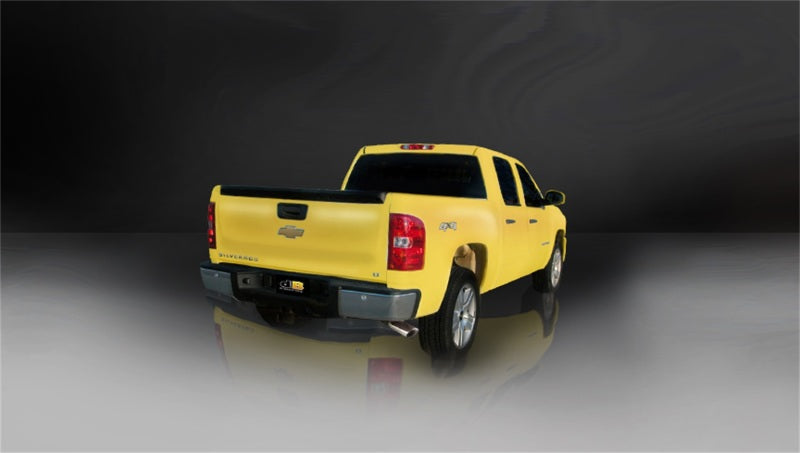 Corsa 2005-2006 Chevrolet Silverado Crew Cab/Short Bed 1500 6.0L V8 Polished Sport Cat-Back Exhaust