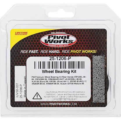 Pivot Works Pw Premium Wheel Bearing