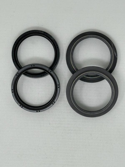 KYB  Front Fork Oil and Dust Seal Set 49 mm. Showa Forks