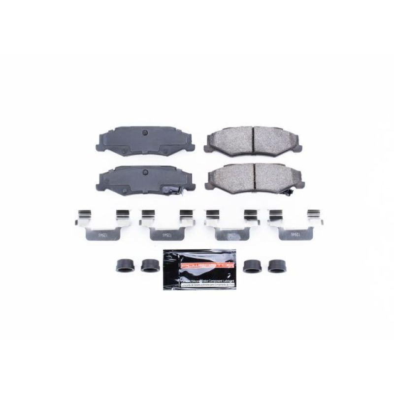 Power Stop 04-09 Cadillac XLR Rear Z23 Evolution Sport Brake Pads w/Hardware