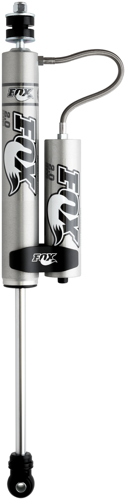 Fox 2.0 Performance Series 10.1in. Smooth Body Remote Res. Shock w/Stem Mount / Std Travel - Black