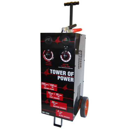 Autometer Wheel Charger Tower of Power Man 70/30/4/280 AMP