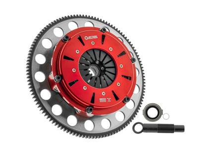 Action Clutch 12-15 Honda Civic SI 2.4L (K24Z7) 7.25in Twin Disc Race Clutch Kit w/Chromoly Flywheel