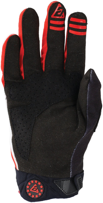 Answer 25 Peak Flo Gloves Black/Red/White - XS