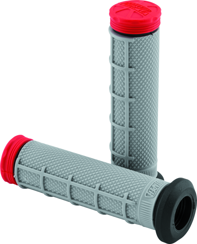 ProTaper Tri Density ATV 1/2 Waffle Grips - Red